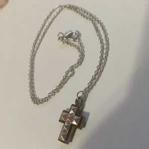 Silver Cross Necklace